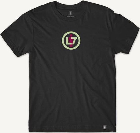 GIRL L7 LOGO BLACK SS M