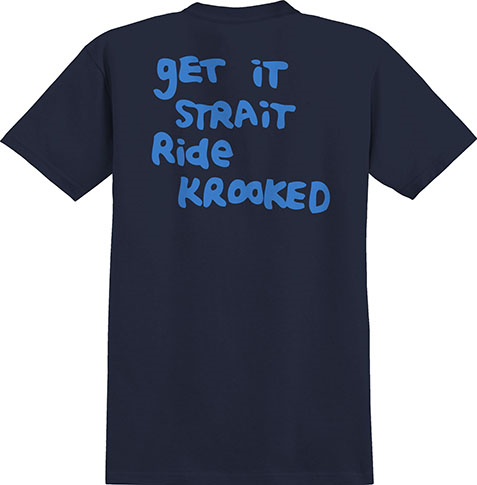 KROOKED STRAIT EYES NAVY/BLUE SS M