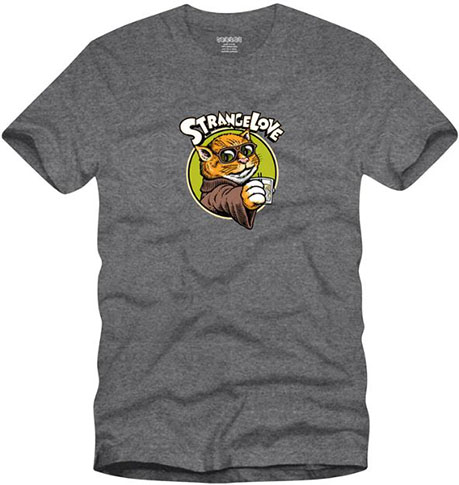 STRANGELOVE CAT GRAPHITE HEATHER SS M