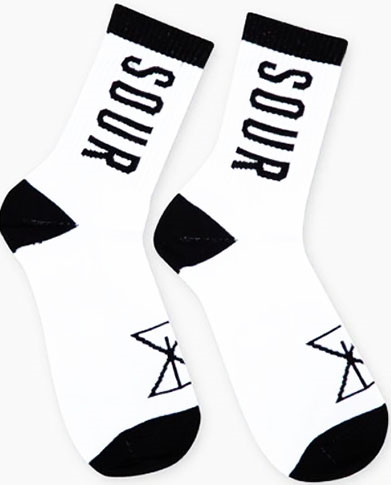 SOUR SOLUTION SOUR SOCKS WHITE