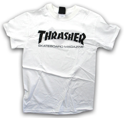 THRASHER SKATE MAG WHITE SS XL