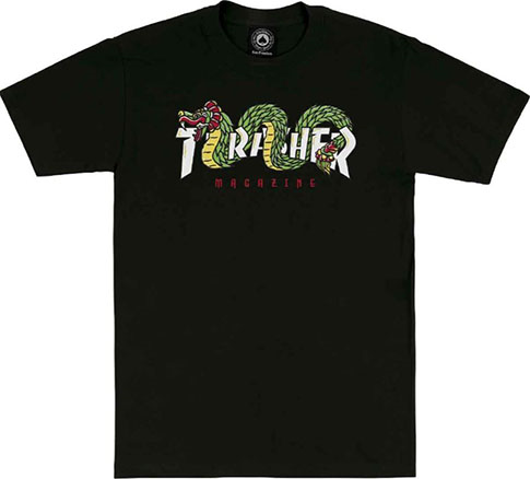 THRASHER AZTEC BLACK SS M