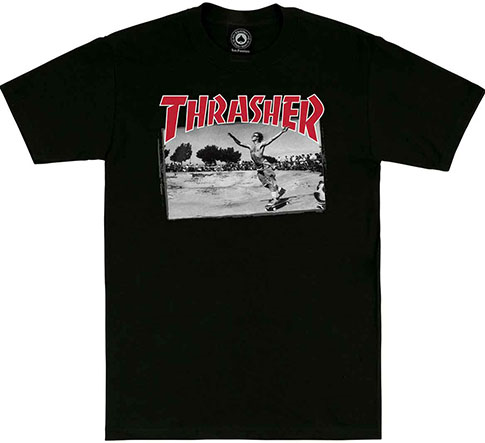 THRASHER JAKE DISH BLACK SS M