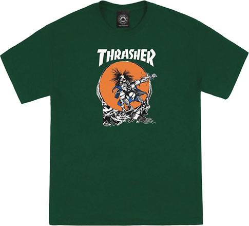 THRASHER SK8 OUTLAW GREEN SS S