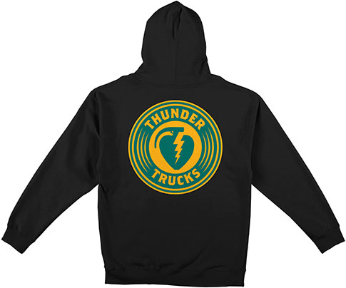 THUNDER CHARGED GRENADE BLACK/TEAL ZIP/HD M