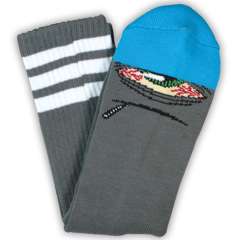 TOY MACHINE STONER SECT SOCKS GREY