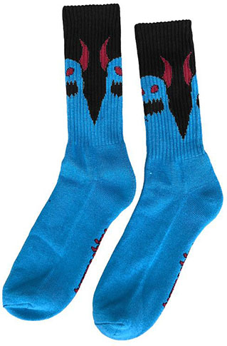 TOY MACHINE SKETCHY MONSTER SOCKS BLACK