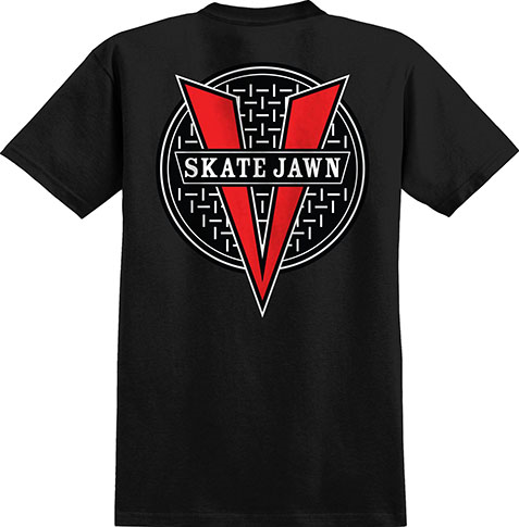 VENTURE X SKATE JAWN BLACK SS M