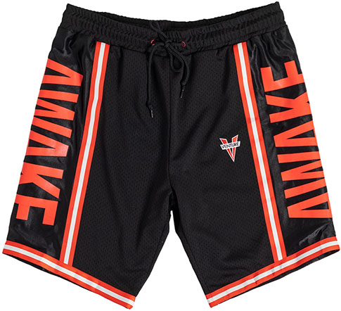 VENTURE AWAKE BLACK/RED/WHITE SHORTS M