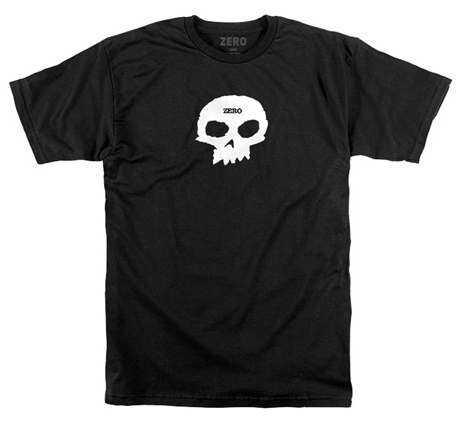 ZERO SINGLE SKULL BLACK SS L