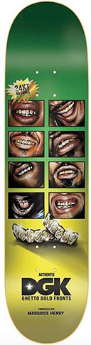 DGK QUISE GRILLZ DECK 8.10