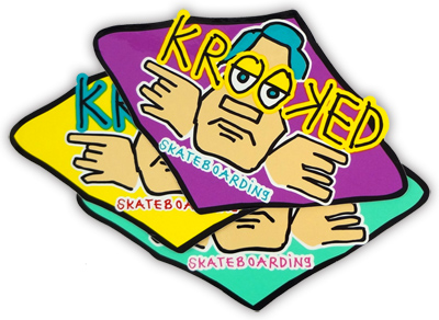 KROOKED ARKETYPE MED STICKER