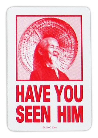 POWELL HAVE YOU SEEN HIM STICKER