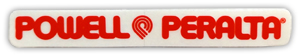 POWELL PERALTA STRIP STICKER