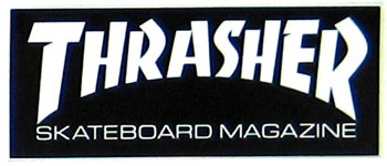 THRASHER MAG LOGO SMALL STICKER