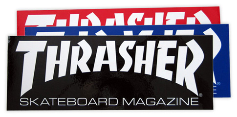 THRASHER MAG LOGO LG STICKER