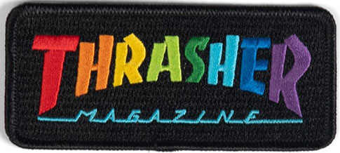 THRASHER RAINBOW MAG PATCH