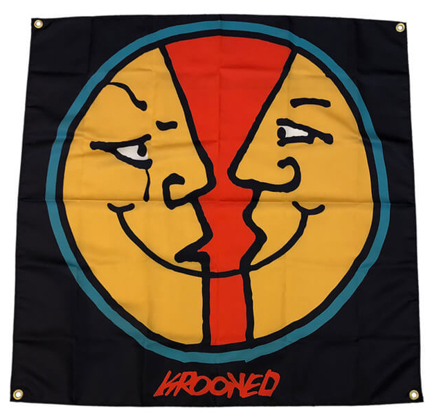 KROOKED MOONFACE BANNER LAVENDER