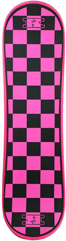 KROWN CHECKERS PINK SNOWSKATE 9.00 X 32.00