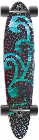 SAN CLEMENTE MOSAIC SEA PINTAIL COMPLETE 8.00 X 34.00 