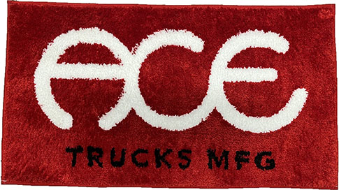 ACE LOGO RUG 38" X 20"