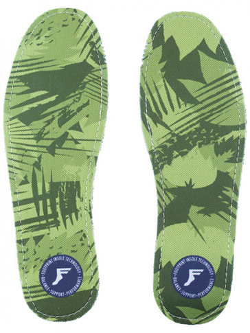 FOOTPRINT KINGFOAM 3MM GREEN CAMO INSOLE SMALL (4-7.5)