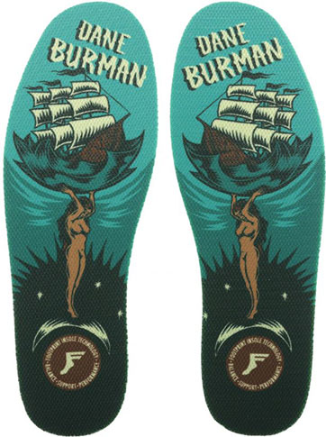 FOOTPRINT KINGFOAM HI DANE BURMAN ATLAS INSOLE MEDIUM (5-10.5)