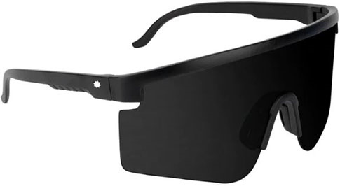 GLASSY MOJAVE BLACK POLARIZED SUNGLASSES