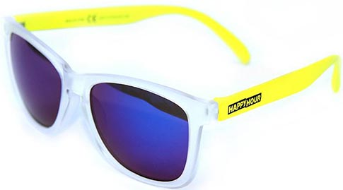 HAPPY HOUR MAMBA ELECTRIC BANANA SUNGLASSES