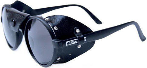 HAPPY HOUR DUSTERS MATTE BLACK SUNGLASSES