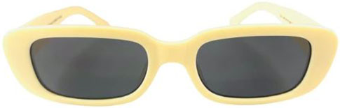 HAPPY HOUR OXFORD GLOSS CREAM SUNGLASSES