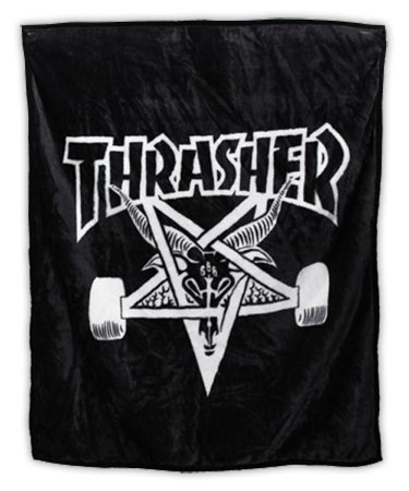 THRASHER SK8 GOAT BLANKET 50 X 60