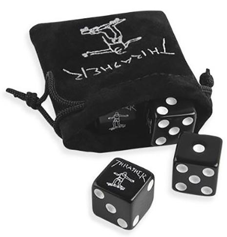 THRASHER GONZ DICE SET