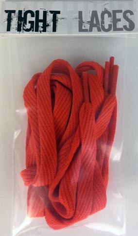 TIGHT LACES FLAT 45" NEON ORANGE