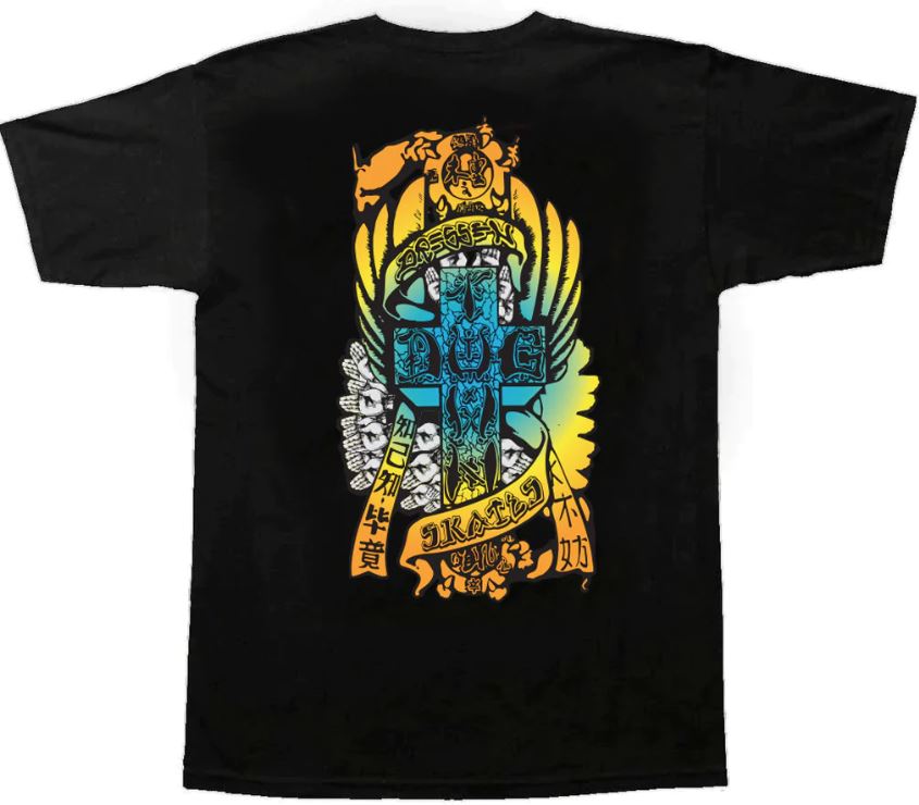 DOGTOWN ERIC DRESSEN HANDS 80S FADE BLACK SS XL