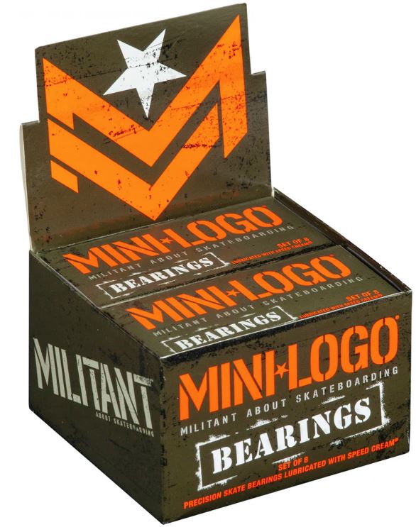 MINI LOGO BEARINGS 10/BOX