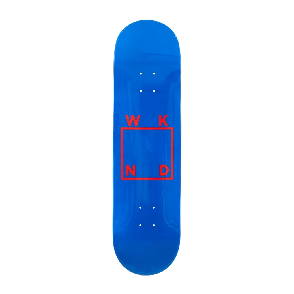 WKND TEAM ROYAL/RED LOGO DIP DECK 9.0