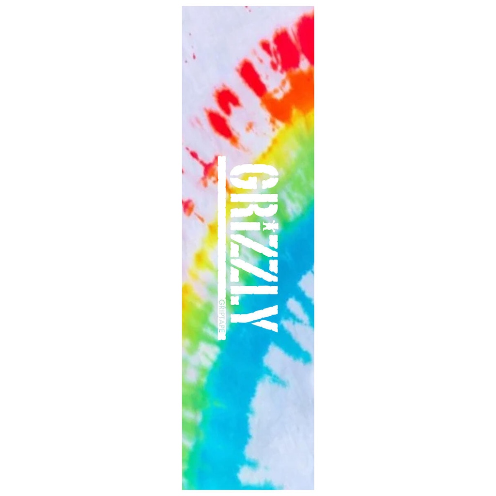 GRIZZLY 9" TIE DYE STAMP HOLIDAY 23 PR2 PERFORATED SHEET