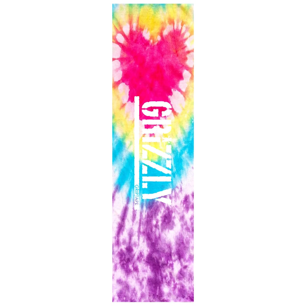 GRIZZLY 9" TIE DYE STAMP HOLIDAY 23 PR4 PERFORATED SHEET