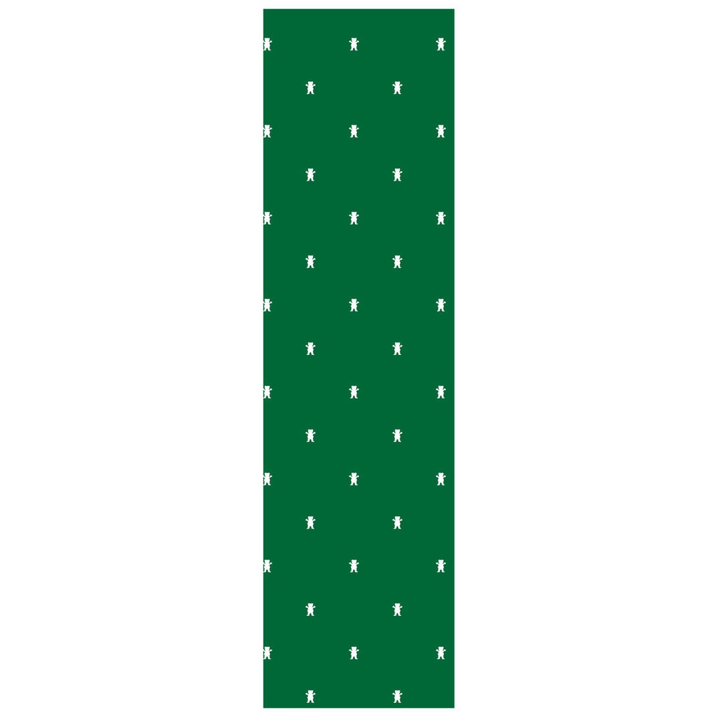 GRIZZLY 9" POLKA DOT OG BEAR GREEN PERFORATED SHEET