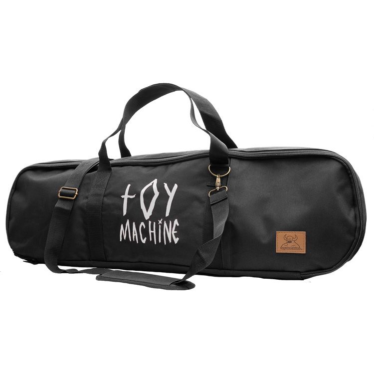 TOY MACHINE BLACK CANVAS DECK BAG