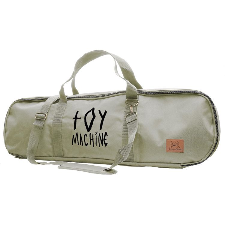 TOY MACHINE KHAKI CANVAS DECK BAG