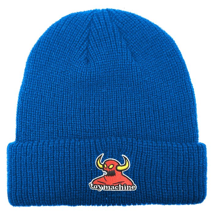 TOY MACHINE MONSTER BEANIE BLUE