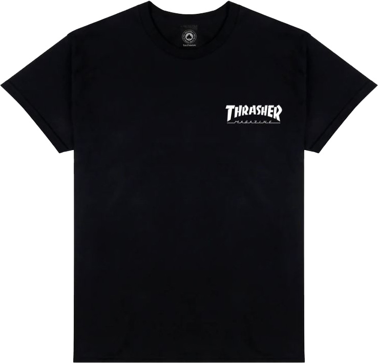 THRASHER LITTLE THRASHER BLACK SS S