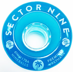 SECTOR 9 NINEBALLS BLUE 61MM 78A WHEELS