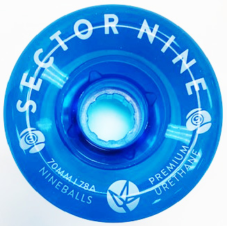 SECTOR 9 NINEBALLS BLUE 70MM 78A WHEELS