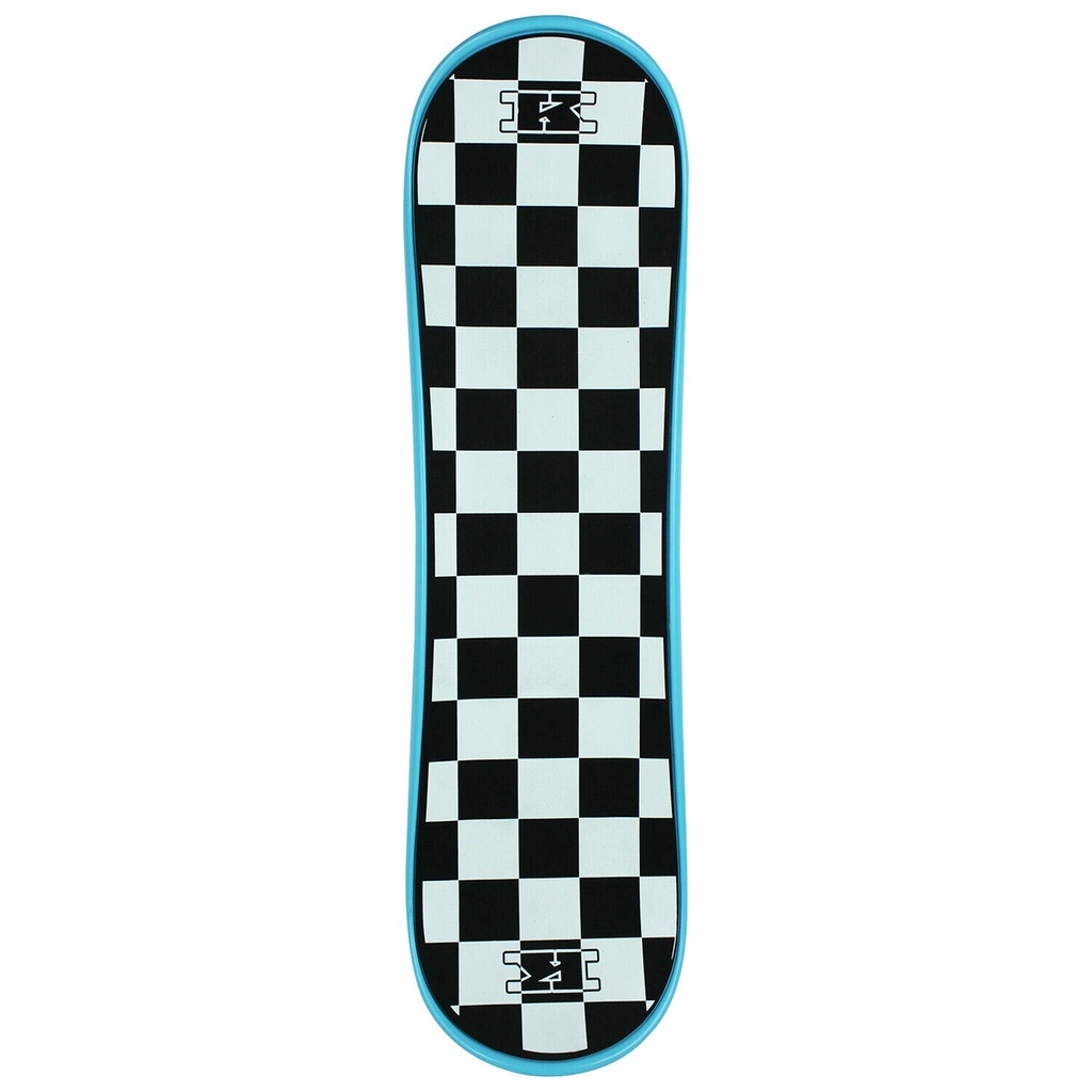 KROWN CHECKER CYAN BLUE SNOWSKATE 9.00 X 32.00