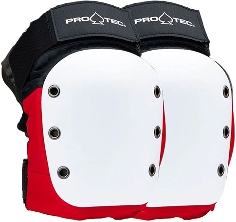 PRO TEC STREET KNEE PAD RED/WHITE/BLACK M