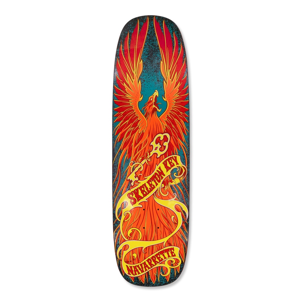 SKELETON KEY DARREN NAVARETTE PHOENIX SHAPED DECK 9.02 X 32.86