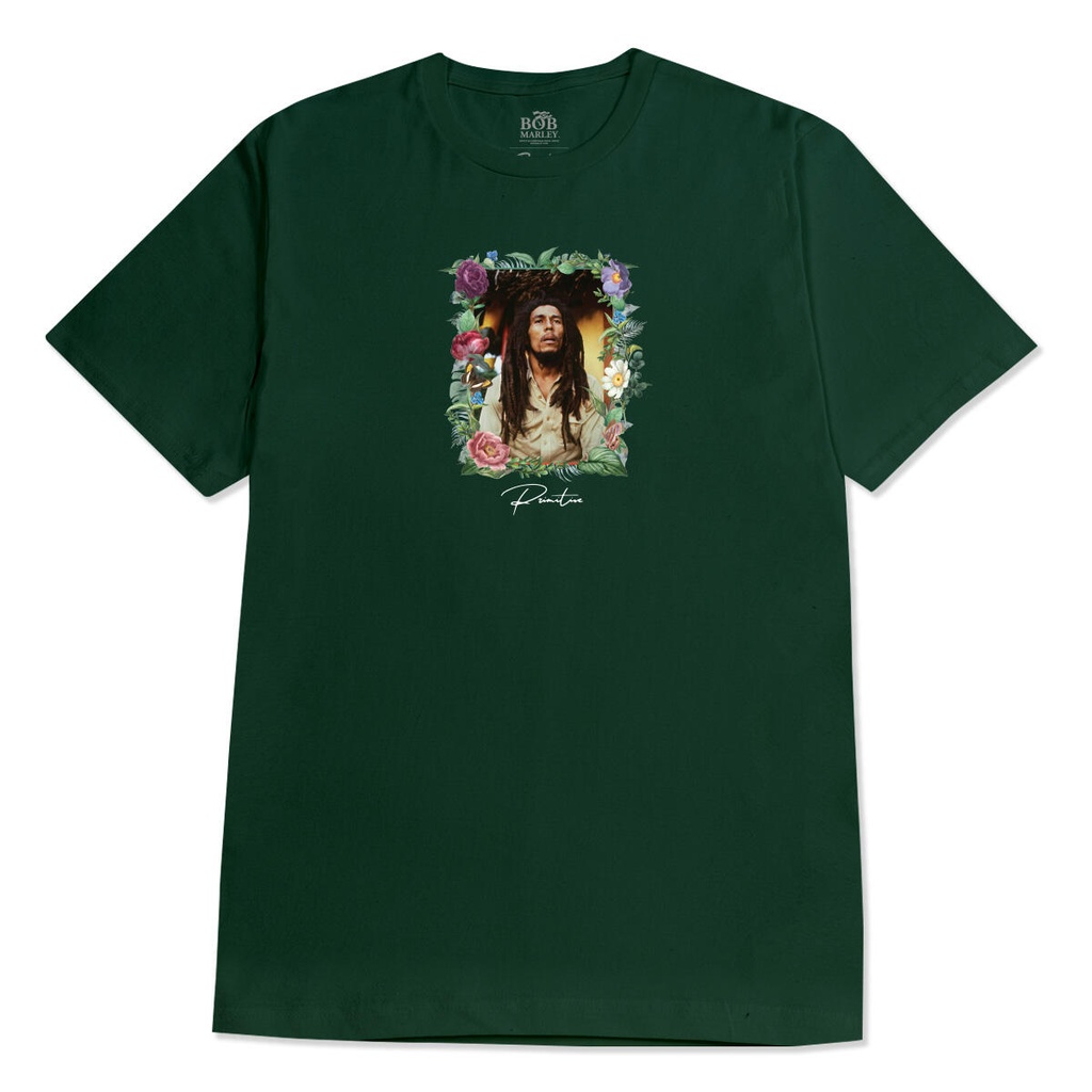 PRIMITIVE X BOB MARLEY EVERLASTING FOREST GREEN SS L